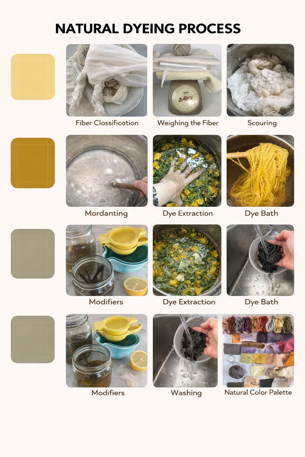 The Natural Dyeing Process in Muslin: Where Craft, Nature, and Time Converge