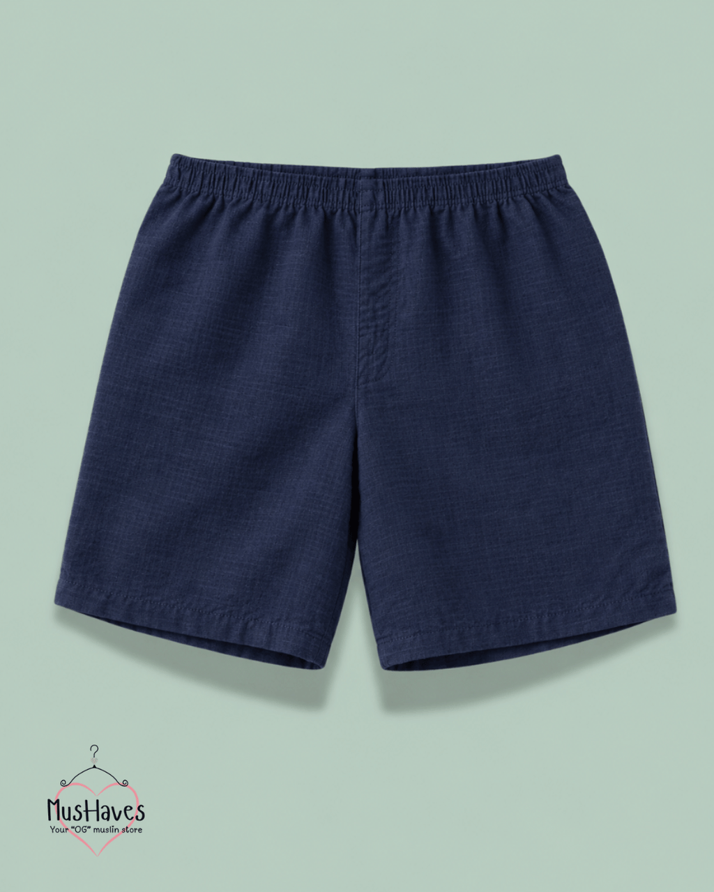 Classic Muslin Shorts Unisex – Royal Blue