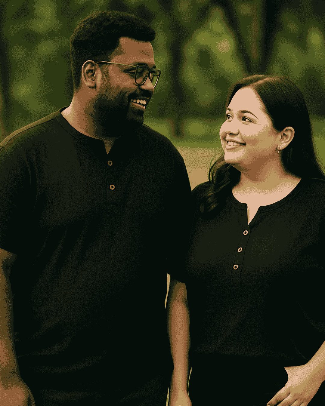 Unisex Organic Cotton Muslin T-Shirt – 100% Double Gauze, Loose Fit, Breathable black Tee