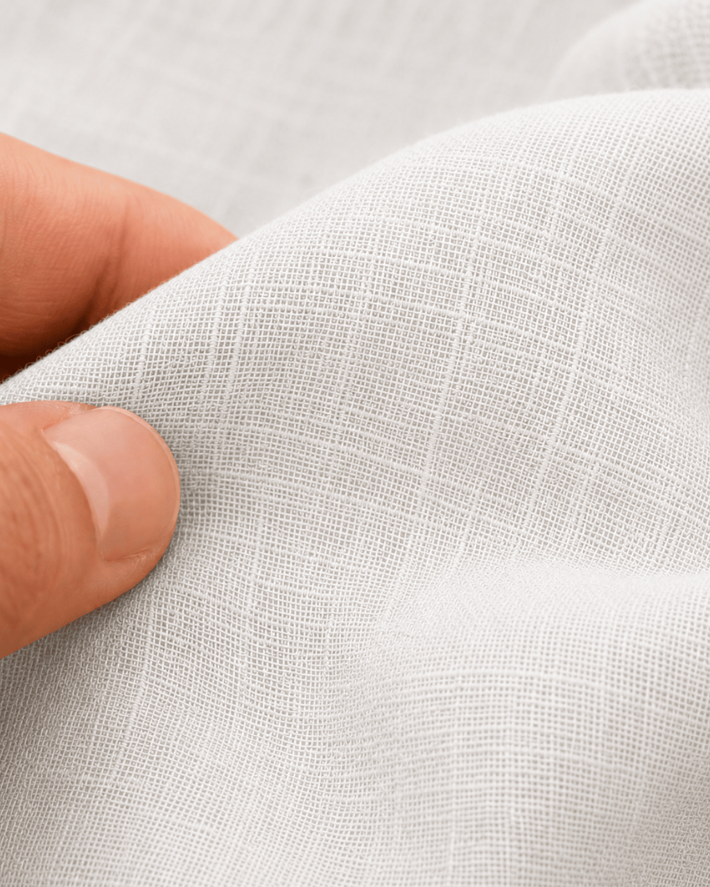 Luxury Muslin A-Line Long Kurta & Straight Pants Coord – Pearl White