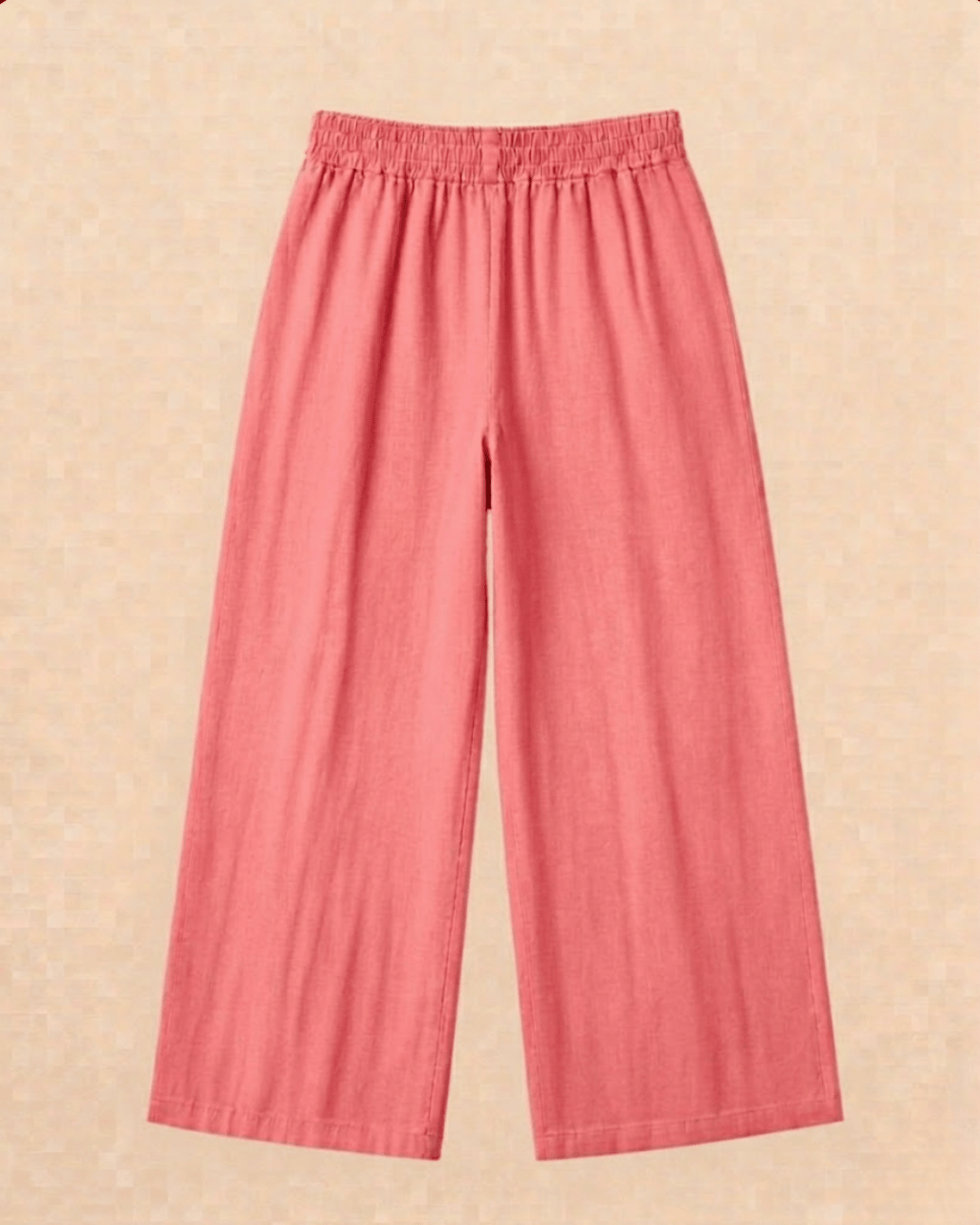 Luxury Muslin A-Line Long Kurta & Straight Pants Coord – Deep Pink