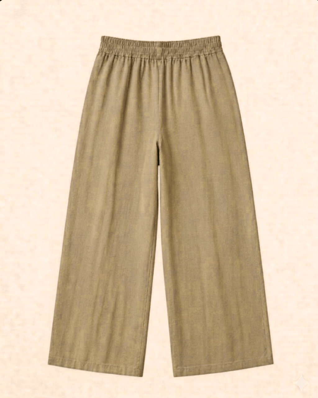 Luxury Muslin A-Line Long Kurta & Straight Pants Coord – Khadi Green