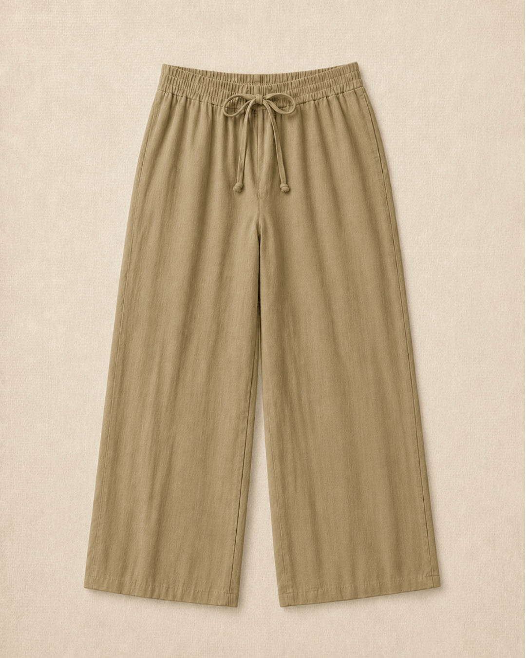 Luxury Muslin A-Line Long Kurta & Straight Pants Coord – Khadi Green