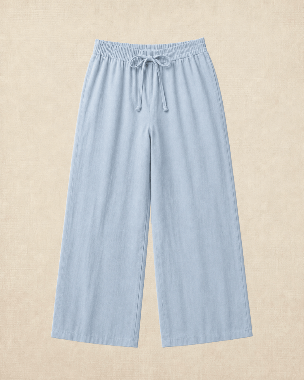 Luxury Muslin A-Line Long Kurta & Straight Pants Coord – Powder Blue